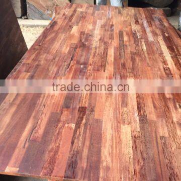 Merbau Wood, Wood Finger Joint Board for Worktop/flooring/staircase