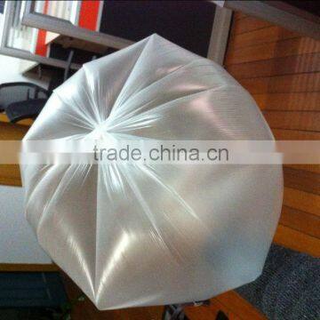 thin lmiddle size clear cheap plastic bag on roll HDPE starsealed bag