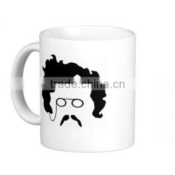 2016 High Quality ceramic custom logo printing enamel mug,