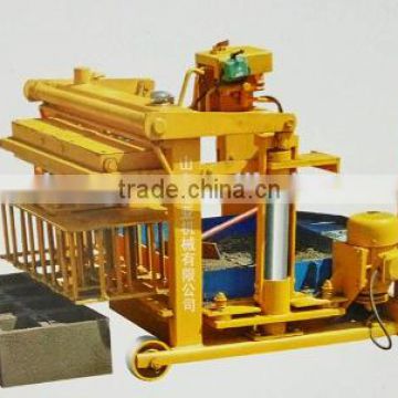 German technology QTY4-40 faking-free cement block machines small scale industries in india images China product