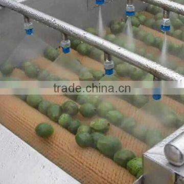 Hp-360 Vegetable And Fruit Brush Washing Washer And Drying Dryer Machine photo-4