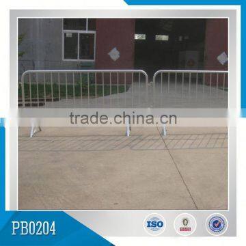 Galvanized Temporary Pedestrian Steel Barrier For South America