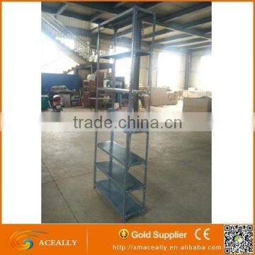 Slotted angle shelving adjustable metal shelves