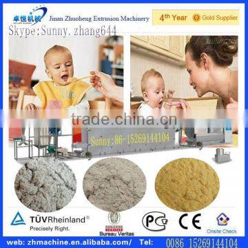 Nutritional baby food extruder machine