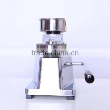 100mm hamburger patty making machine