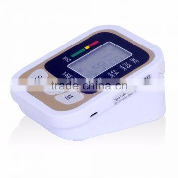 Portable Blood Pressure Monitor Meters Sphygmomanometer Upper Arm Blood Pressure Pulse Monitor Health Care Monitors photo-2