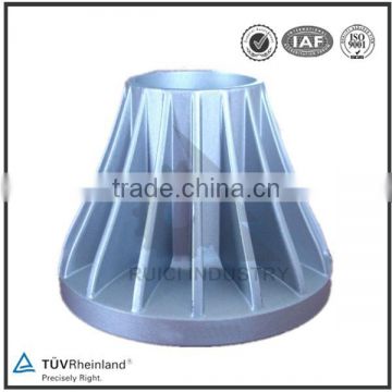 OEM round led heatsink aluminum gravity casting