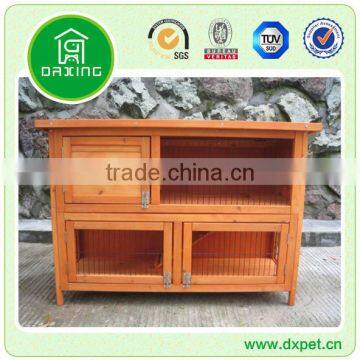 Wooden Ourdoor Rabbit Hutch Wire