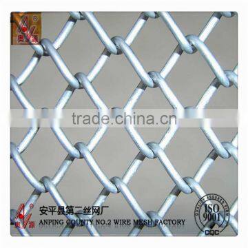 6 feet black decorative chain link fence weight