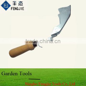 Heavy Duty Garden leaf shovel with Wood Handle