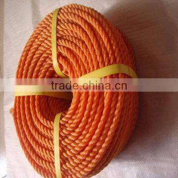 Good abrasion resistance pe rope in many colors