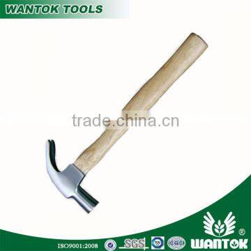 CN075 8-24OZ wooden handle Amercian type claw hammer