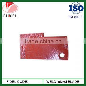 weld nickel blade