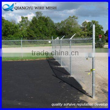 Hot-dip galvanized chain link fence/Palisade temporary chain link fence