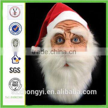 factory custom-made high quality resin santa claus mask crafts