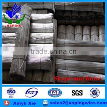 precut galvanized iron wire , galvanized wire BWG20 cut wire 400mm length