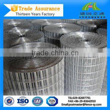 Black Iron Wire 1X1/2 Welded Wire Mesh for Chicken House