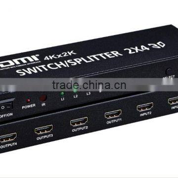 2X4 4K HDMI Switch/HDMI Splitter UK