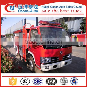 DFAC 4x2 small fire truck with 2ton capacity for sale