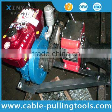 Winch Manufacturer 1 Tons Cable Winch Diesel Engine for Power Construction