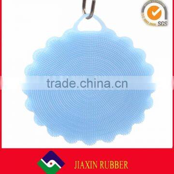 Pratical Kitchen Dish Scrubber Easy Cleaning Bowl Fruit Silicone Washing Brush photo-2