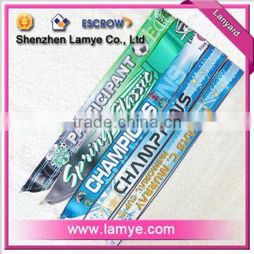 Azo free custom lanyards for medals