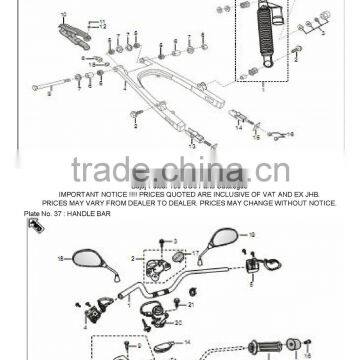 OEM Quality Bajaj Boxer Ct100 Bajaj Chetak India Bajaj Pulsar Spare Parts photo-2