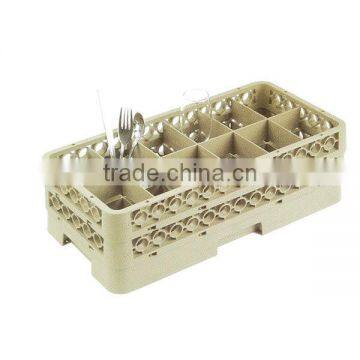 12 lattice plastic glass basket