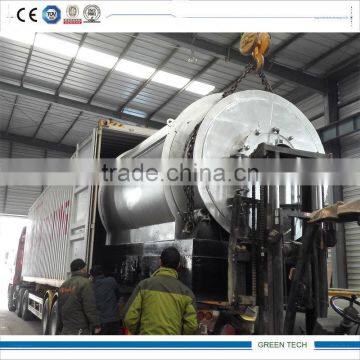 Small Pyrolysis Plant for Waste Tyre Recycling to Oil 2-3MT Saving Working Land photo-3