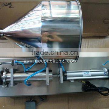 300-2500ml Single Head Cream Shampoo Pneumatic Filling Machine photo-2