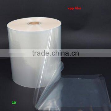 New Discount!! Casting Polypropylene Film/CPP WRAPPING Film for Food Grade/ CPP Transparent Film photo-5