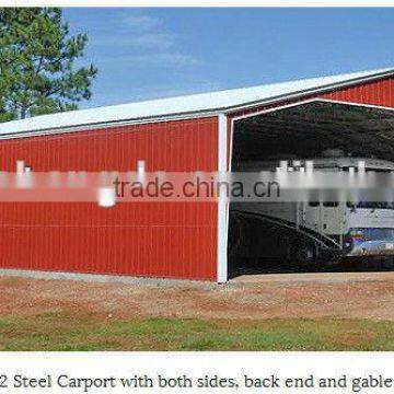 ISO Certified China Made Steel Prefabricated Garagres New photo-2