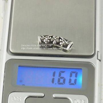 Hollow Curving Jewelry Tubes 925 Silver Accessories photo-3