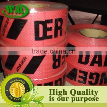 pe Woven Cloth Yellow Printable Caution Tape photo-6