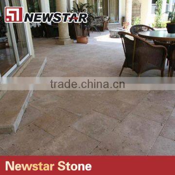 Travertine Tiles Brushed And Chiseled Edge photo-3
