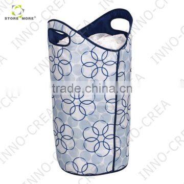 Soft Sided Hamper With Handles and Mesh Top Closure - Magic Rings photo-3