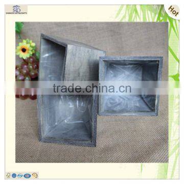 Natural Handmade Vintage Deep Wood Fodder Tray photo-5