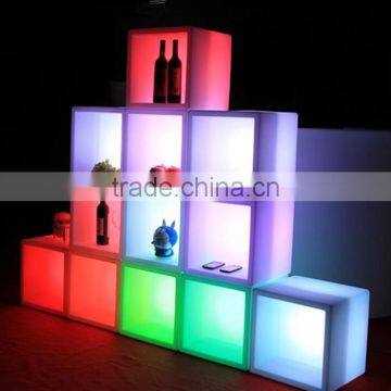 ice bucket 40*40*40CM, different style and popular led icebucket cube