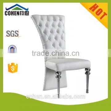 wholesale calabash shape legs dinning room furniture stainless steel dinning chair