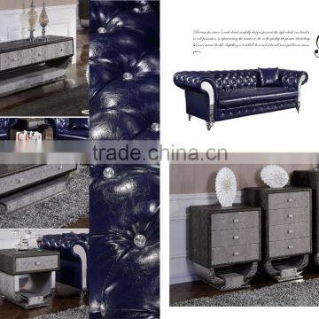 China Snake-skin and Wooden Comtemparary Kitchen Designs Kitchen Cabinet F107 photo-4