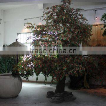 Newly and Fancy Design Hot Sale Artificial Wedding Tree Artificial Maple Tree Romantic and Poetic Artificial Red Maple Tree photo-2