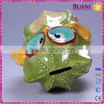 Unique Shape Custom Ceramic Owl Piggy Banks for Sale photo-5