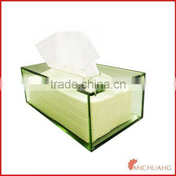 acrylic luxury high quality waterproof tissue holder box