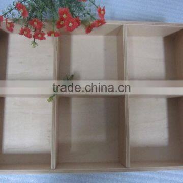 Chinese Products Wholesale Wooden Tray With Compartments photo-3
