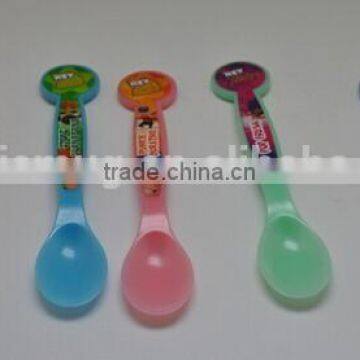 free sample color changing spoon , baby milk powder color changing custom spoon