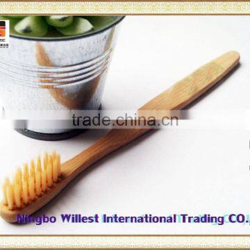 Natural Color Bamboo Toothbrush- Environmentally Friendly photo-3