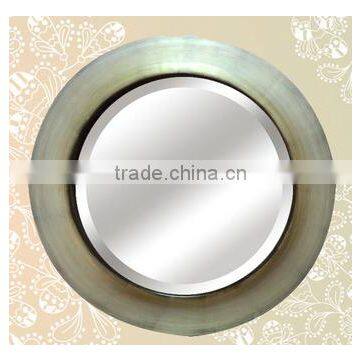 China cheap plastic mirror design decorative wall mirror