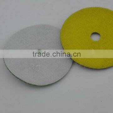 diamond angle grinder polishing pad/wet polishing pad