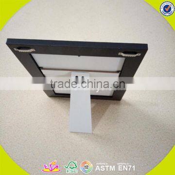 2017 Wholesale Fashioned Black Border Wooden Waterproof Picture Frame W09A048 photo-3