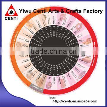 Custom Imprinted Daily Useful Calorie Counter 3 Wheel Calculator photo-3